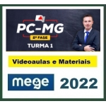 PC MG - Delegado Civil - 2ª Fase (MEGE 2022) Polícia Civil Minas Gerais